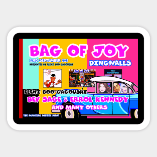 Bag of Joy Boo Bev & Errol Sticker